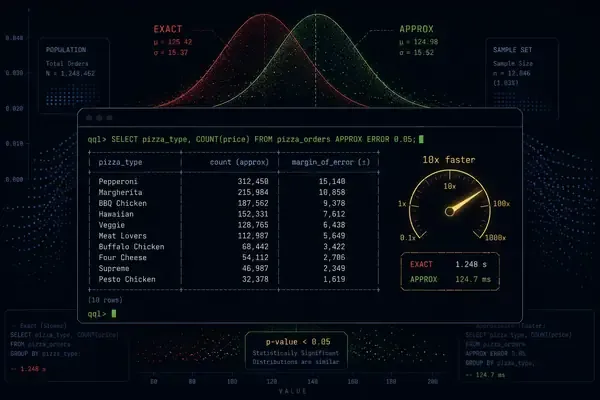 QQL - Approximate Query Processing Shell